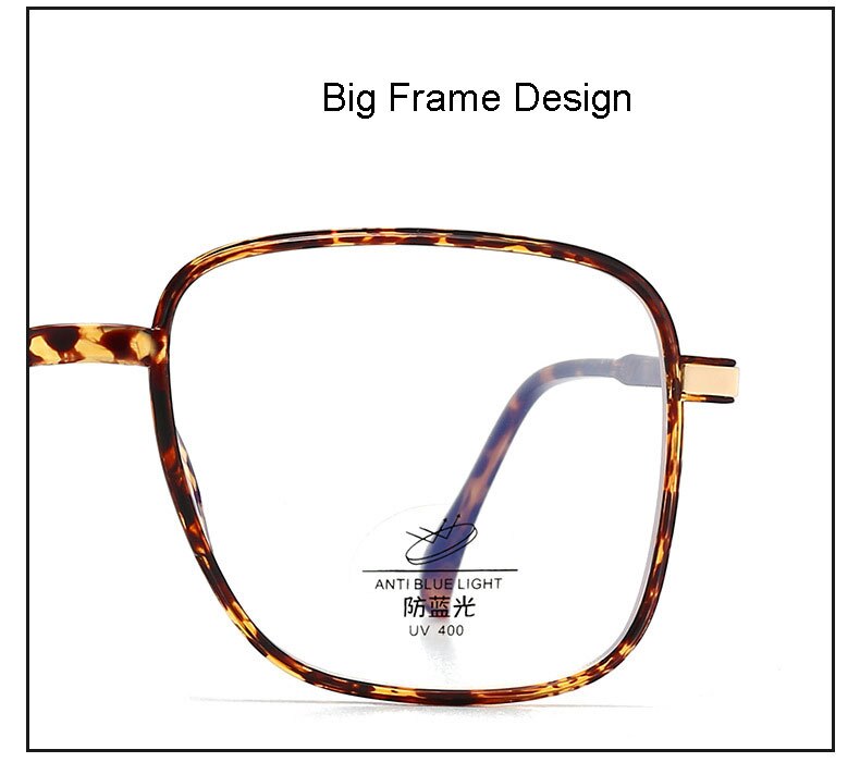 Hotony Unisex Full Rim Square TR 90 Resin Frame Eyeglasses 8877 Full Rim Hotony   
