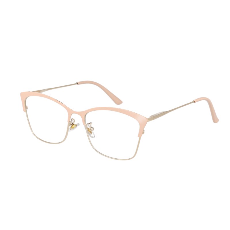 CCspace Women's Full Rim Square Cat Eye Tr 90 Alloy Frame Eyeglasses 51097 Full Rim CCspace   