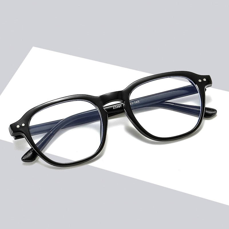 Hotochki Unisex Full Rim Frame Eyeglasses Anti Blue Light 3397 Full Rim Hotochki   