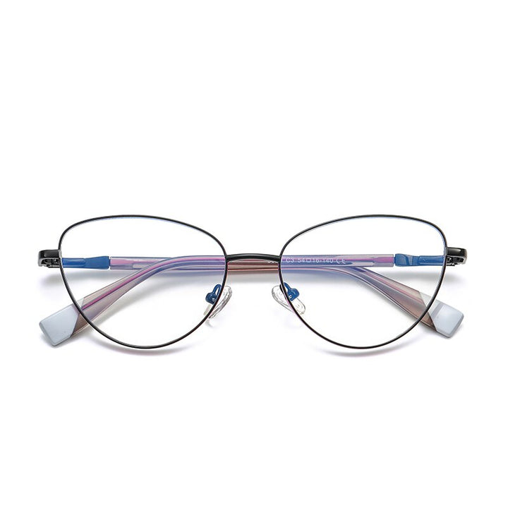 Oveliness Women's Full Rim Cat Eye Alloy Eyeglasses 3020 Full Rim Oveliness c3  