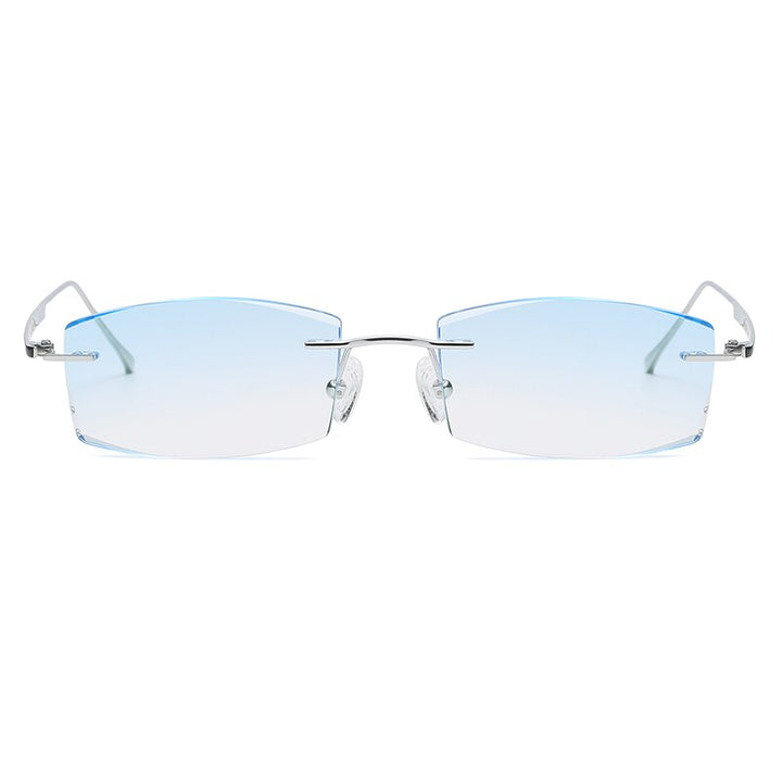 Zirosat 2950 Pure Titanium Unisex Eyeglasses Rimless Rimless Zirosat   