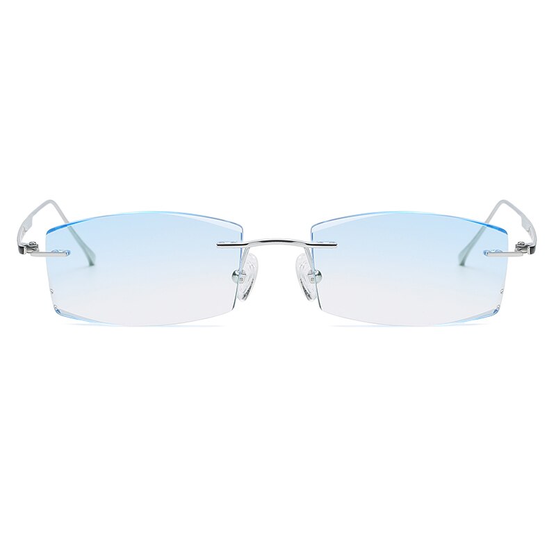Zirosat 2950 Pure Titanium Unisex Eyeglasses Rimless Rimless Zirosat   