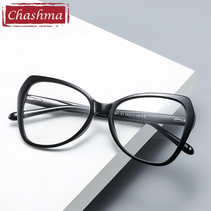 Chashma Women's Full Rim Cat Eye Acetate Eyeglasses 2011 Full Rim Chashma   