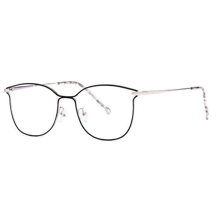 Women's Eyeglasses Titanium Alloy Ultra-Light Cat Eye M18043 Frame Gmei Optical C8  