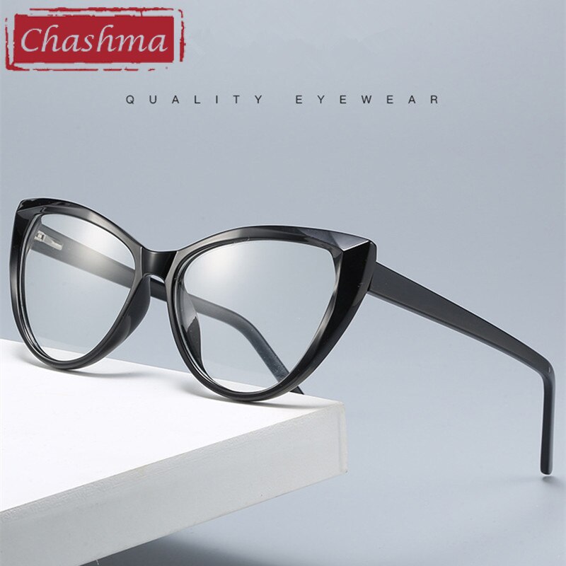 Women's Eyeglasses Acetate Cat Eye 2003 Frame Chashma   