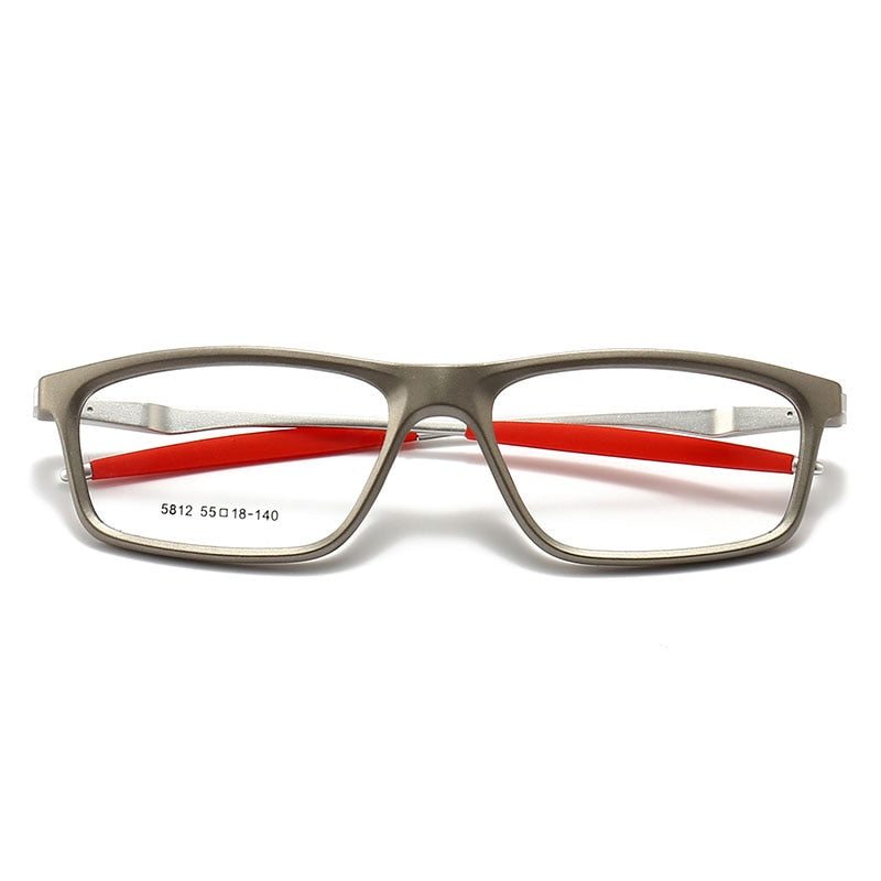 Hotochki Unisex Full Rim PC Plastic Resin Frame Eyeglasses 5812 Full Rim Hotochki   