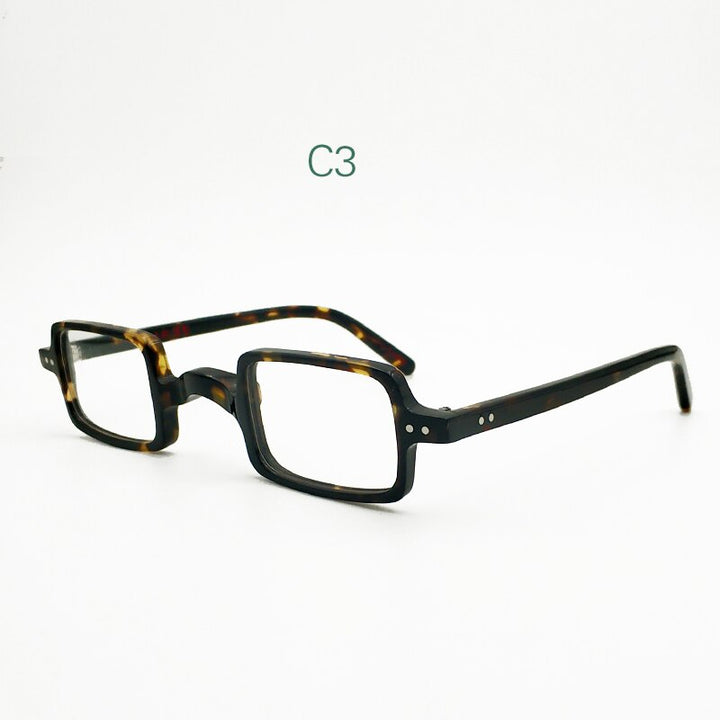 Unisex Square Full Rim Acetate Eyeglasses FT6016 Full Rim Yujo C3 China 
