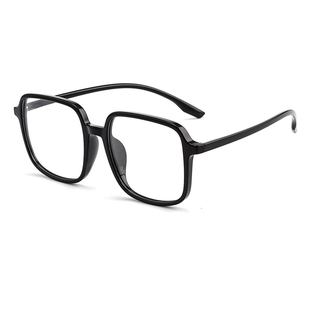Unisex Eyeglasses Ultralight Tr90 Transparent Large Size M9164 Frame Gmei Optical C1  