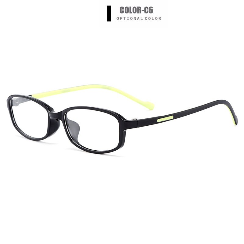 Women's Eyeglasses Ultralight Tr90 Square Plastic Small Face M8034 Frame Gmei Optical C6  