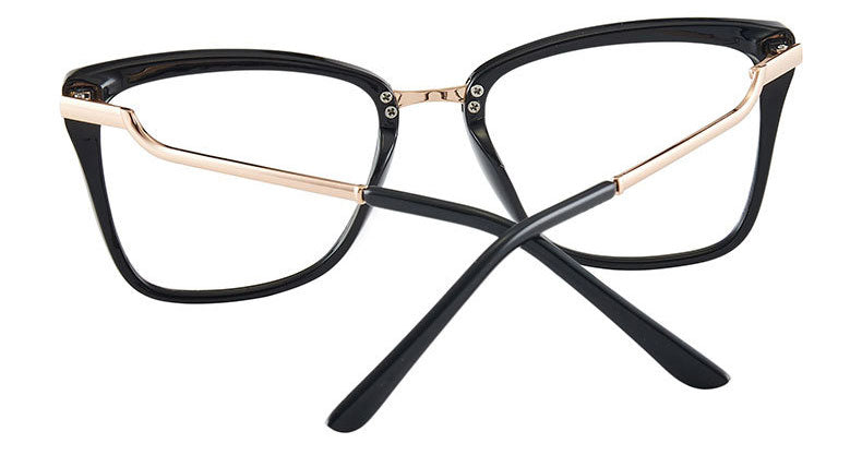 Hotony Women's Full Rim TR 90 Resin Square Frame Eyeglasses 7043 Full Rim Hotony   