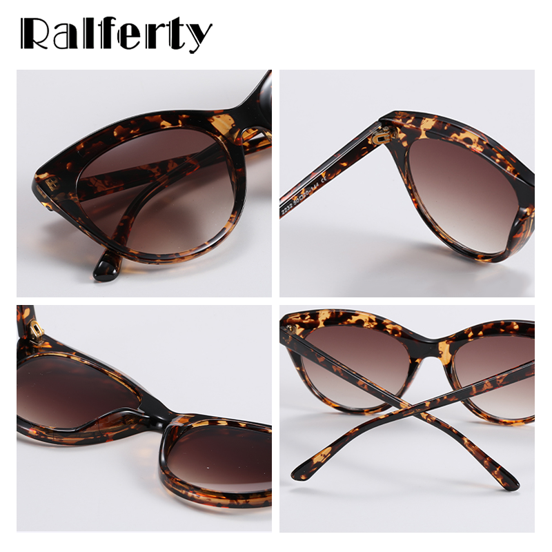 Ralferty Women's Sunglasses Cat Eye W2232 Sunglasses Ralferty   