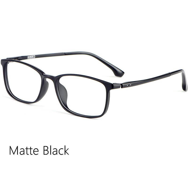 Yimaruili Unisex Full Rim Ultem Frame Eyeglasses 9801 Full Rim Yimaruili Eyeglasses Matte Black China 