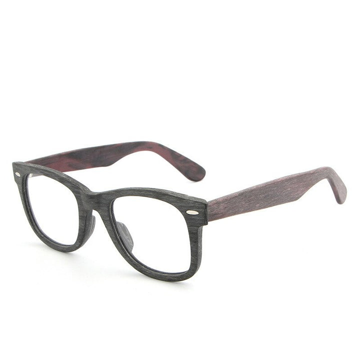 Aissuarvey Handcrafted Round Full Horn Rim Wooden Frame Eyeglasses Unisex Frame Aissuarvey Eyeglasses C89  