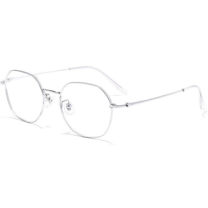 Hotochki Unisex Full Rim Oval Alloy Frame Eyeglasses 53059 Full Rim Hotochki C4  