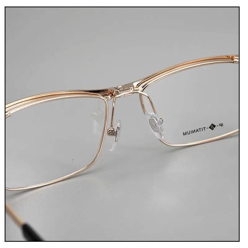 Muzz Men's Square T18043 Prescription Eyeglasses | FuzWeb