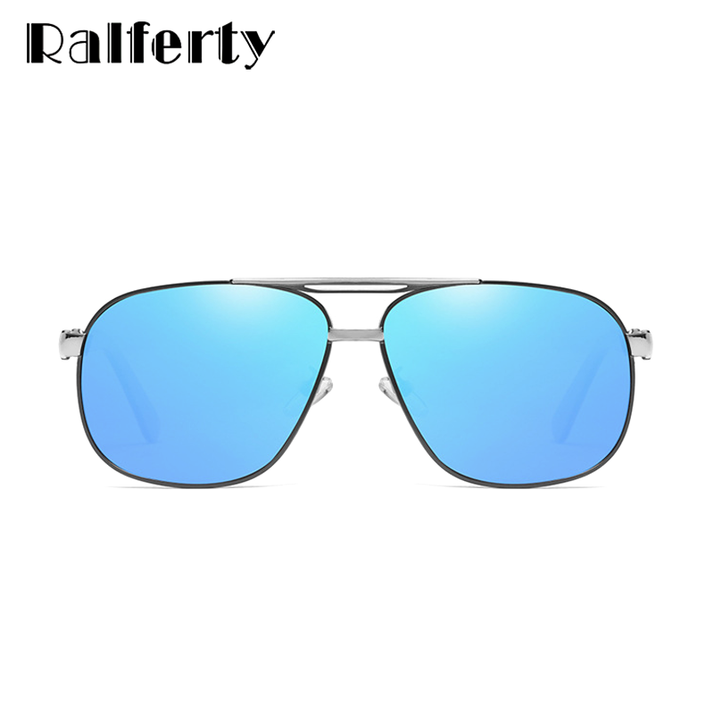 Ralferty Men's Sunglasses Polarized Tac Square D0960 Sunglasses Ralferty   