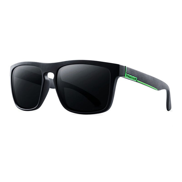 Yimaruili Men's Full Rim TR 90 Resin Frame Polarized Sunglasses 731 Sunglasses Yimaruili Sunglasses Green Gray Other 