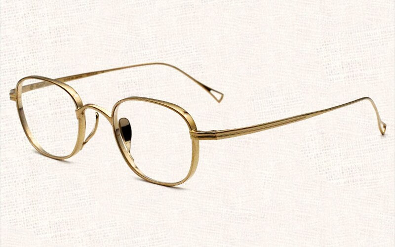 Aissuarvey Small Oval Titanium Full Rim Frame Unisex Eyeglasses Jz8016 Full Rim Aissuarvey Eyeglasses   