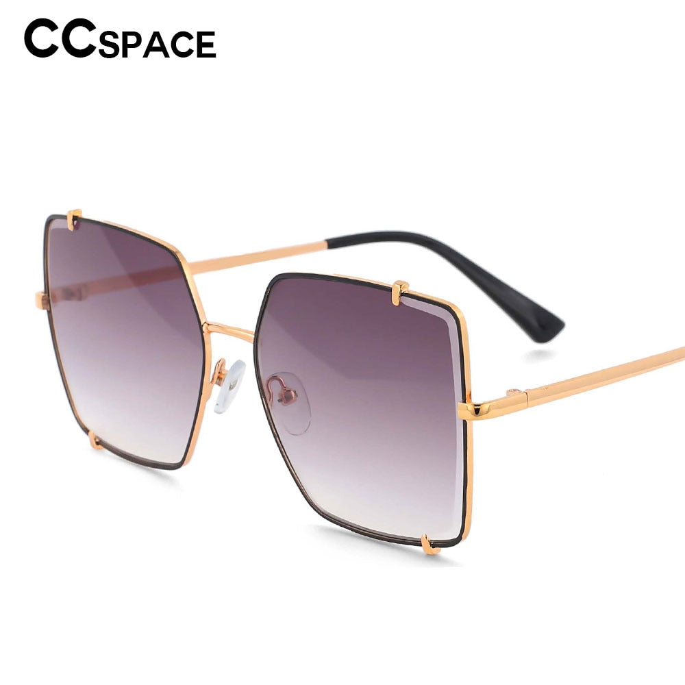 CCSpace Women's Full Rim Oversized Square Resin Frame Sunglasses 53542 Sunglasses CCspace Sunglasses   
