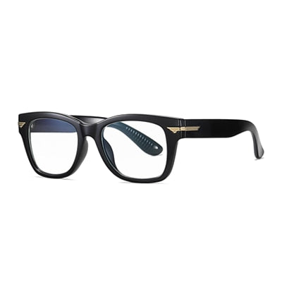 Ralferty Men's Eyeglasses Anti Blue Light D3393 Anti Blue Ralferty C1 Shiny Black  