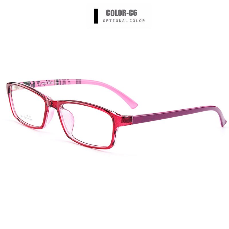 Unisex Eyeglasses Ultralight Flexible Tr90 Plastic M5057 Frame Gmei Optical C6  