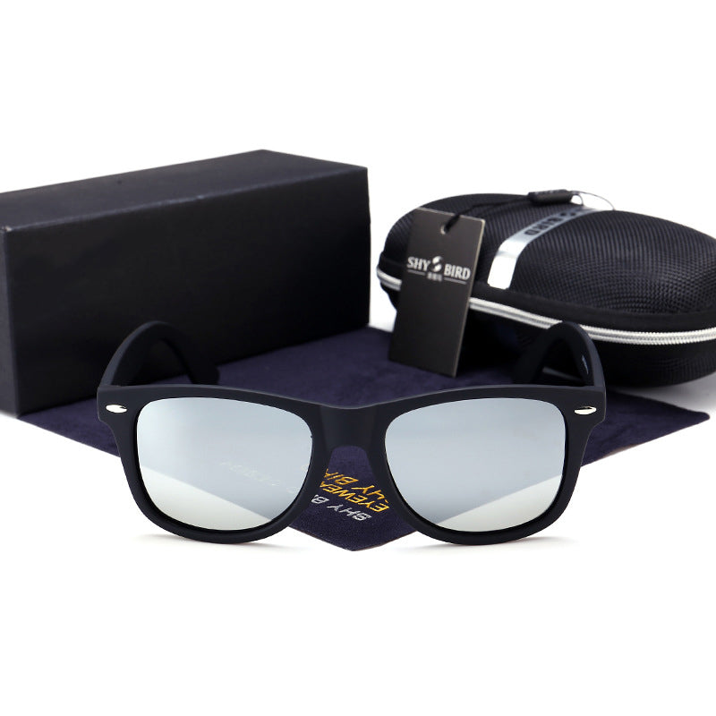 Hdcrafter Unisex Full Rim Square Acetate Frame Polarized Sunglasses 2140 Sunglasses HdCrafter Sunglasses   