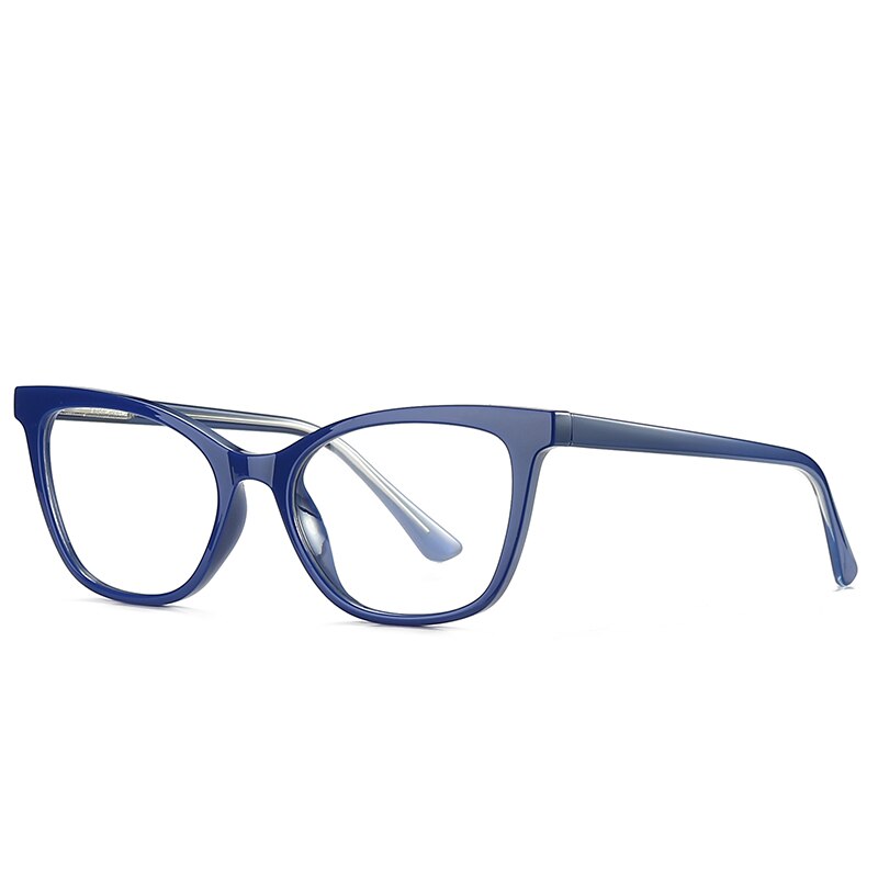 Women's Eyeglasses Cat Eye Tr90 Cp Frame 2025 Frame Gmei Optical C4  