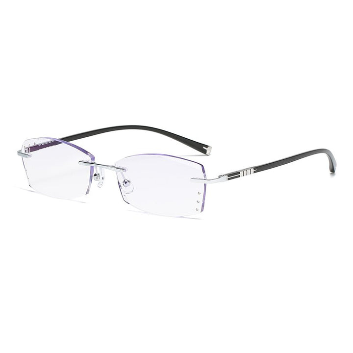 Zirosat 52003 Unisex Eyeglasses Alloy Titanium Rimless Rimless Zirosat   