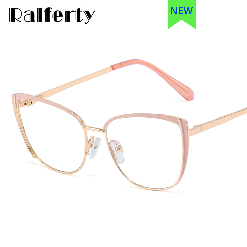 Ralferty Womens Cat Eye Anti Blue Light Glasses Fuzweb 6677