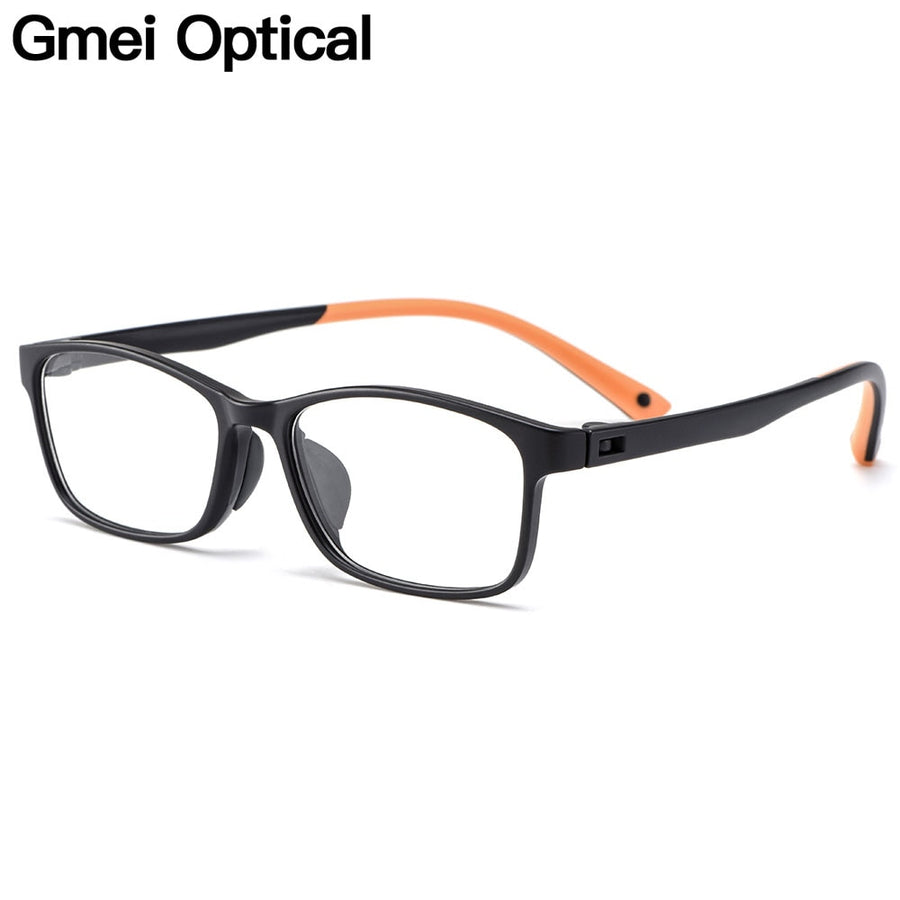 Gmei Men's Full Rim Small Square Tr 90 Eyeglasses M2087 Full Rim Gmei Optical   