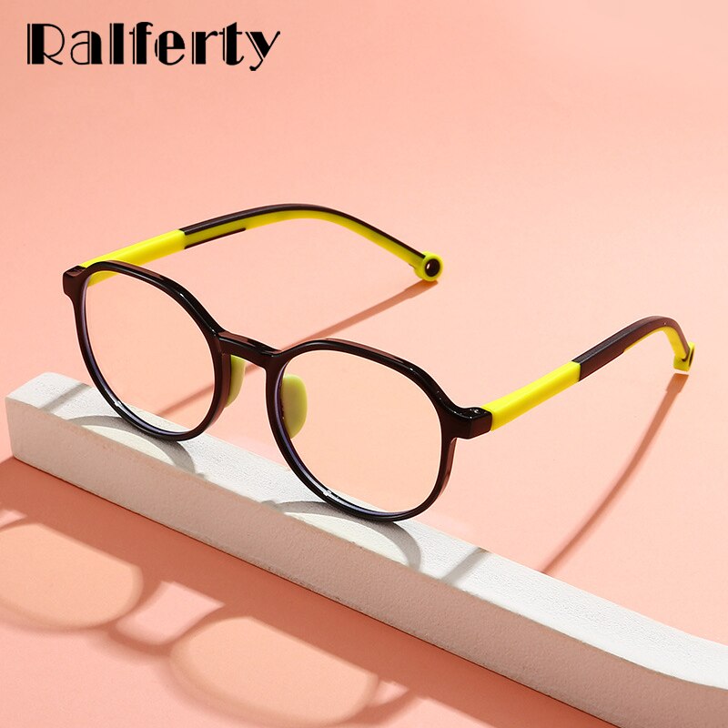 Ralferty Children's Eyeglasses Anti Blue Light Anti-glare TR90 Mf8305 Anti Blue Ralferty   