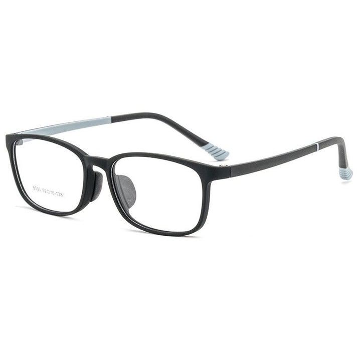 Aissuarvey Children's Rectangular Full Rim Sports Frame Unisex Eyeglasses 8093 Sport Eyewear Aissuarvey Eyeglasses gray  