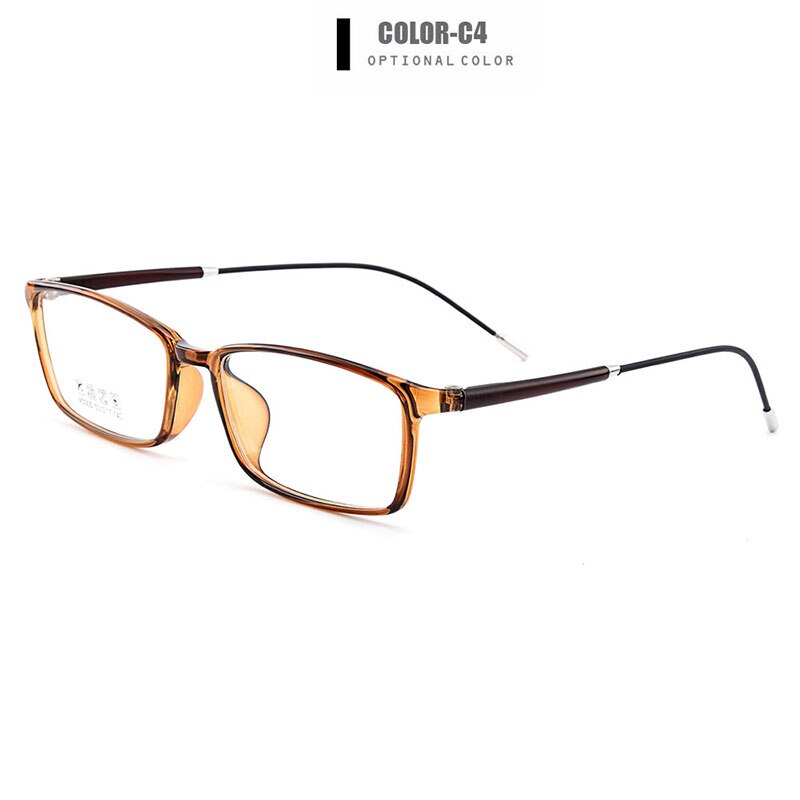 Men's Eyeglasses Ultralight Tr90 Square Frame M3005 Frame Gmei Optical C4  