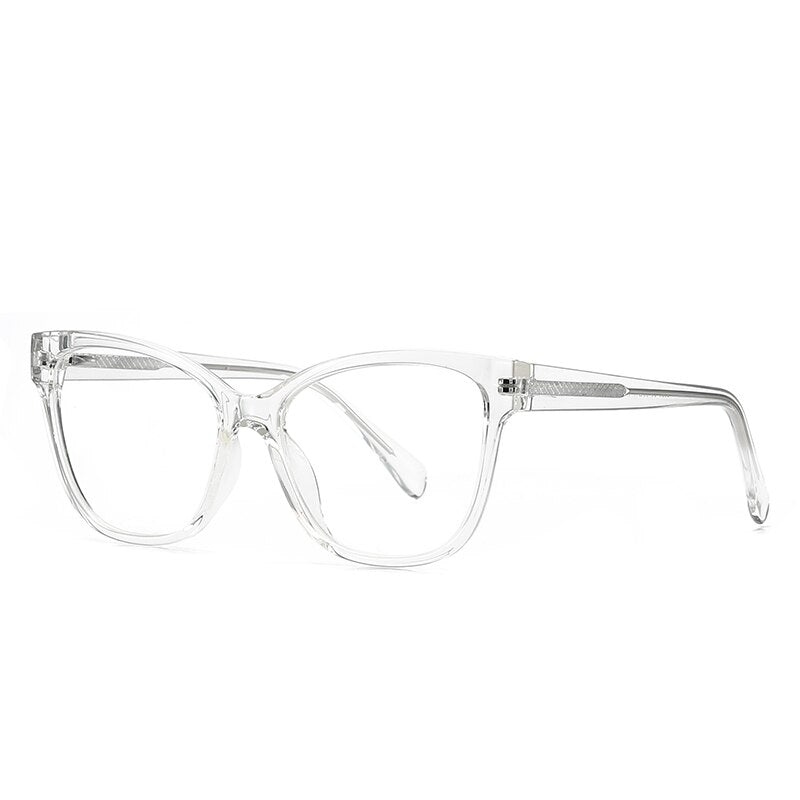 Women's Eyeglasses Acrylic Tr90 Cp Frame Cat Eye 2028 Frame Gmei Optical C2  