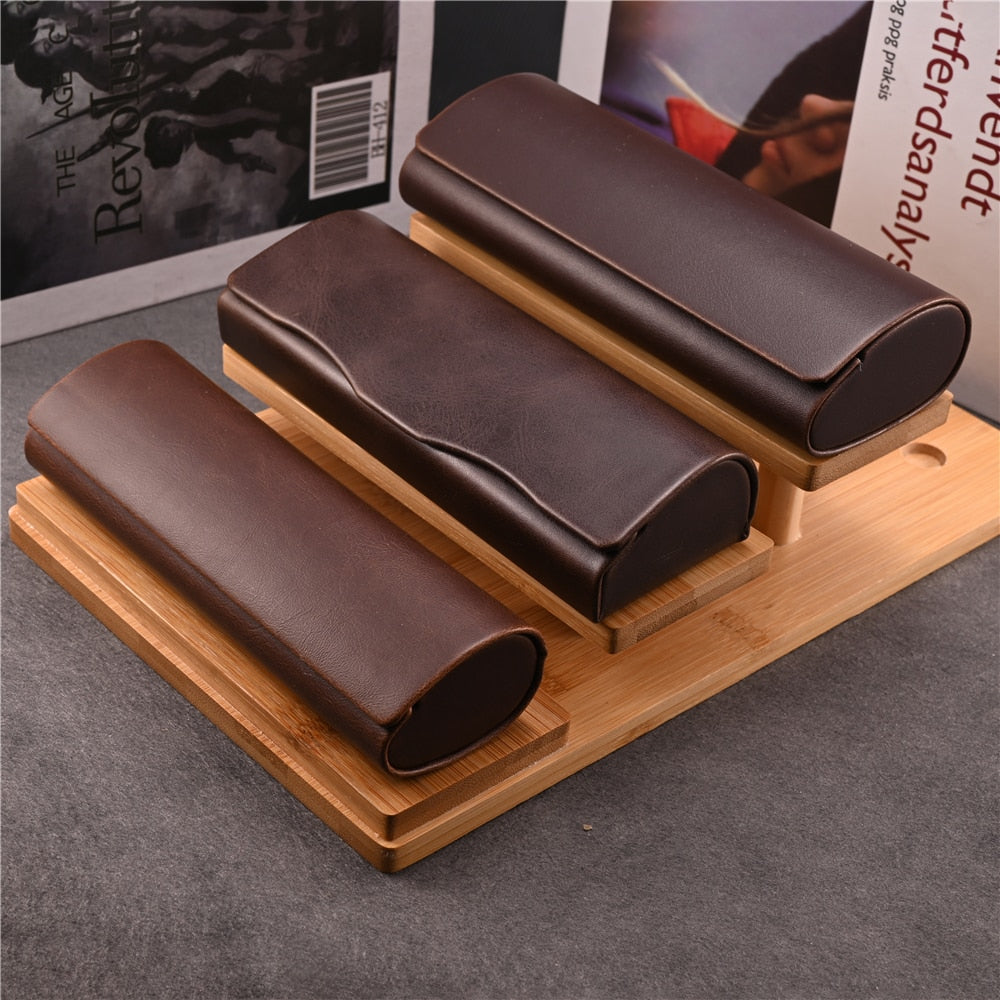 Vazrobe Unisex PU Leather Eyeglass Storage Case 22 Variants Case Vazrobe Case   