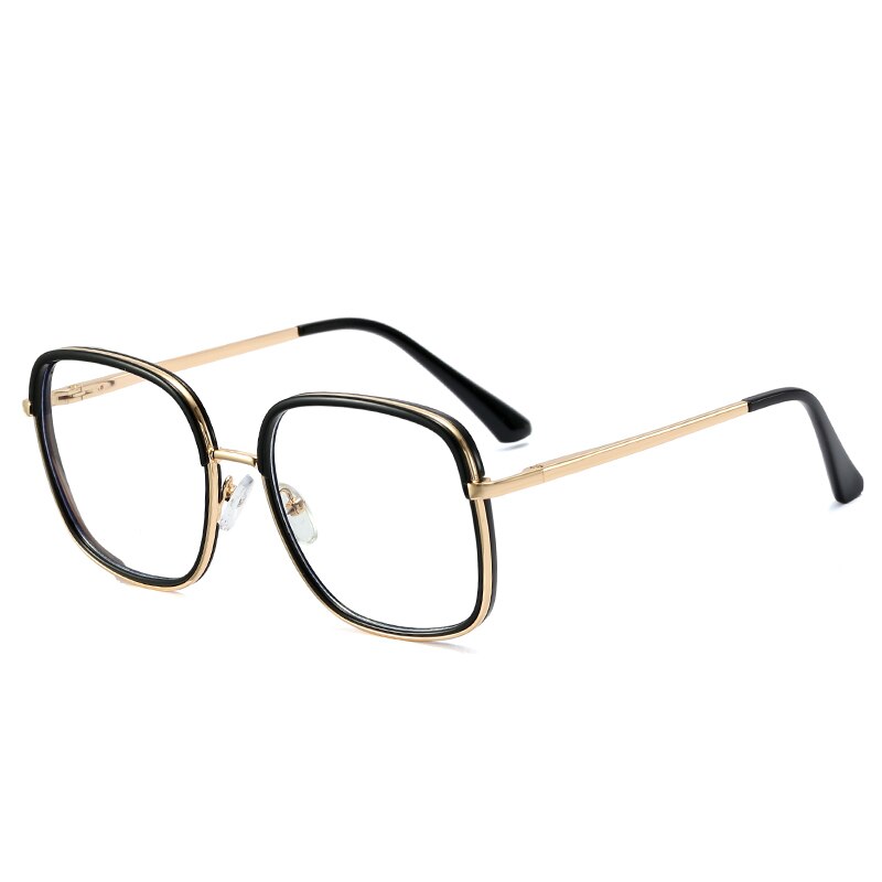 Hotony Women's Full Rim Square TR 90 Resin Frame Eyeglasses 95305 Full Rim Hotony   
