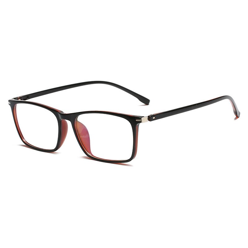 Hotony Unisex Full Rim Square TR 90 Frame Eyeglasses 11772 Full Rim Hotony   