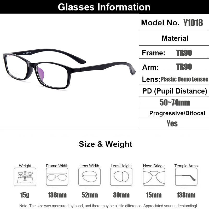 Women's Eyeglasses Ultralight Flexible Tr90 Small Face Y1018 Frame Gmei Optical   