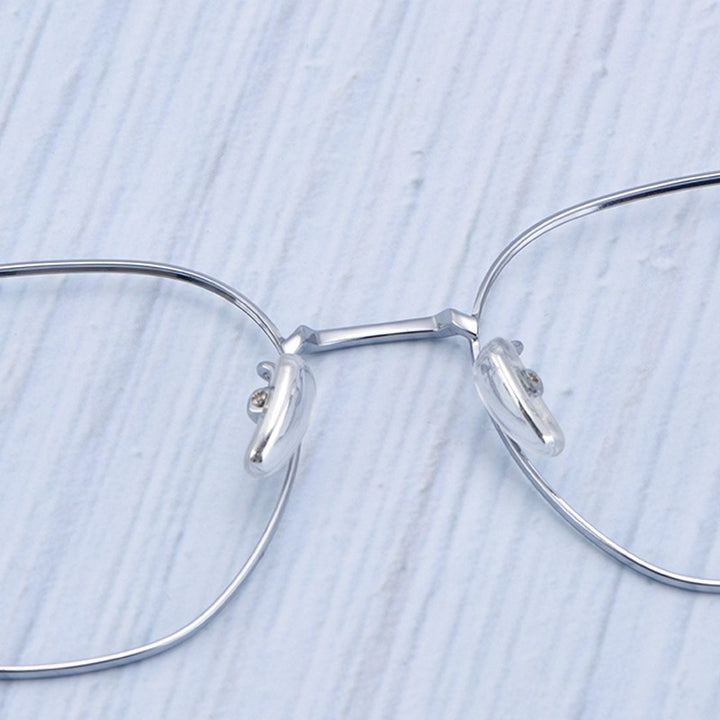 Yimaruili Unisex Full Rim Titanium Frame Eyeglasses T3929 Full Rim Yimaruili Eyeglasses   