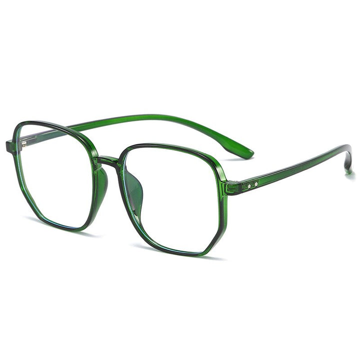Reven Jate Unisex Eyeglasses Anti Blue Ray Light Blocking Filter 1535 Anti Blue Reven Jate green  