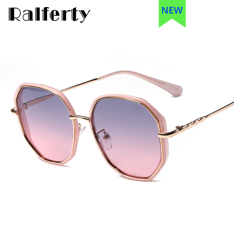 Ralferty Oversized Polygon Women's Sunglasses Big Sunglasses Ralferty   