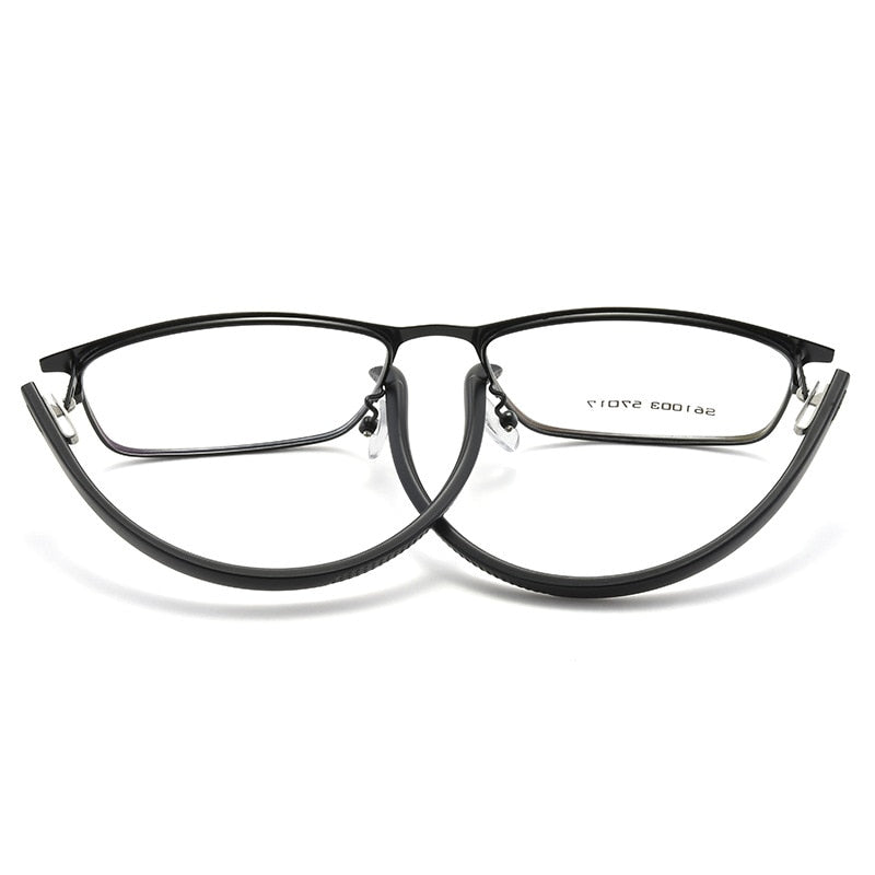 Men's Full Rim Alloy Eyeglasses – FuzWeb