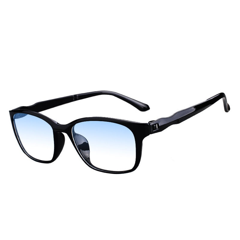 Iboode Reading Glasses Men Anti Blue Rays Eyeglasses Antifatigue +1.5 +2.0 +2.5 +3.0 +3.5 +4.0 Reading Glasses Iboode 0 Glossy Black 