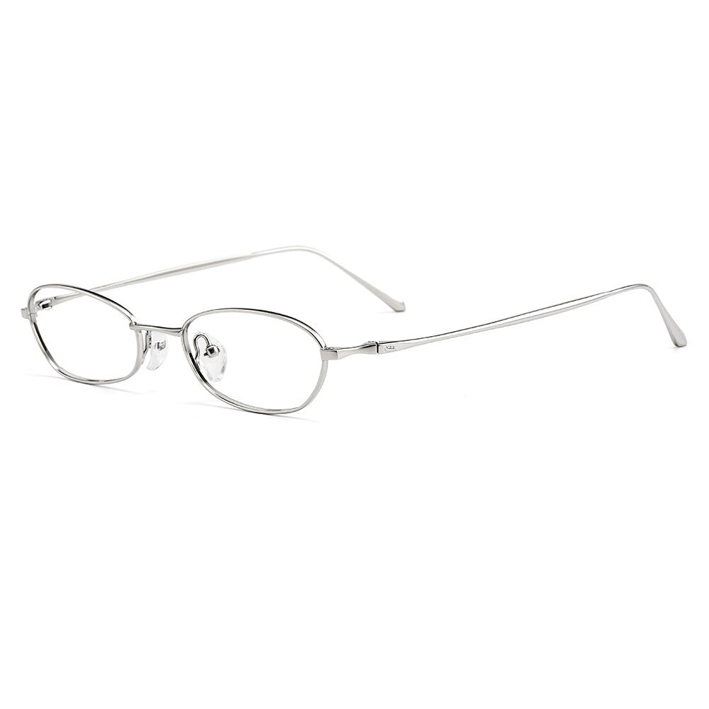 Unisex Eyeglasses Ultralight Pure Titanium Frame Small Face W8009 Frame Gmei Optical Default Title  