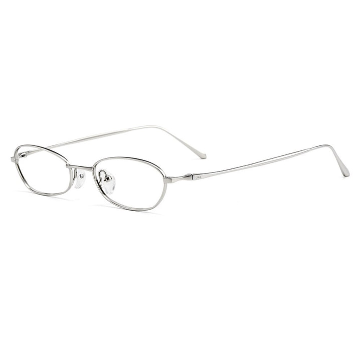 Unisex Eyeglasses Ultralight Pure Titanium Frame Small Face W8009 Frame Gmei Optical Default Title  