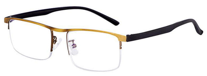 Intelligent Multifocal Progressive Unisex Reading Glasses And Dual-Use Anti-Blue Light Automatic Adjustment Eyewear Reading Glasses Evun Huo +100 Gold 