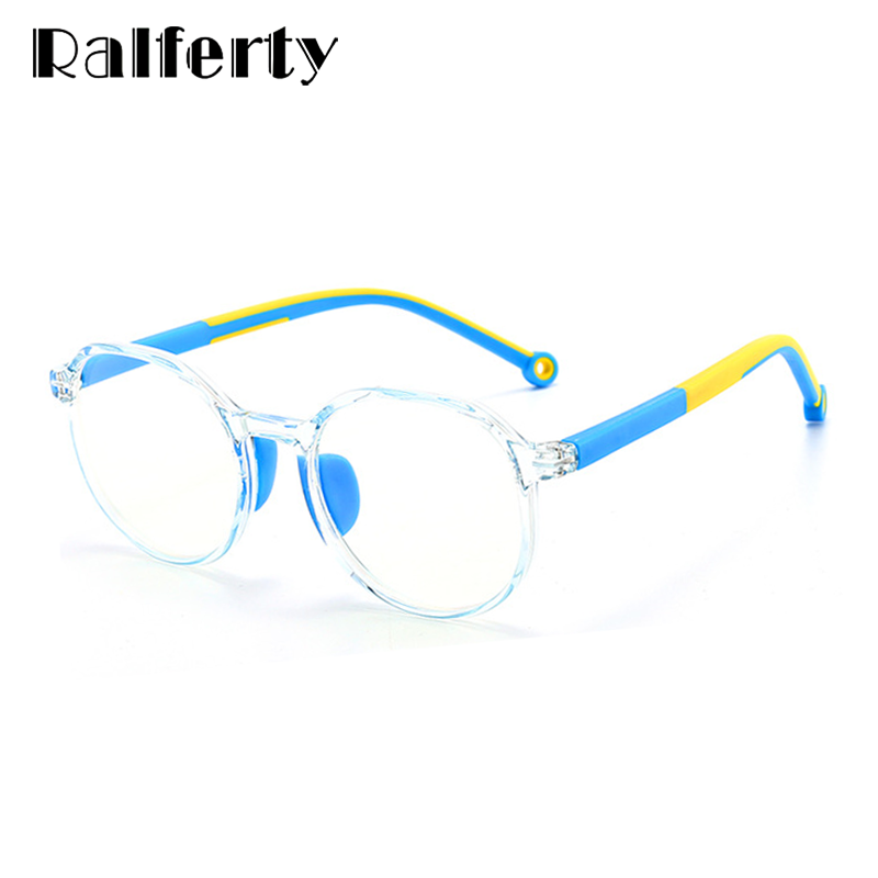 Ralferty Children's Eyeglasses Anti Blue Light Anti-glare TR90 Mf8305 Full Rim Ralferty   