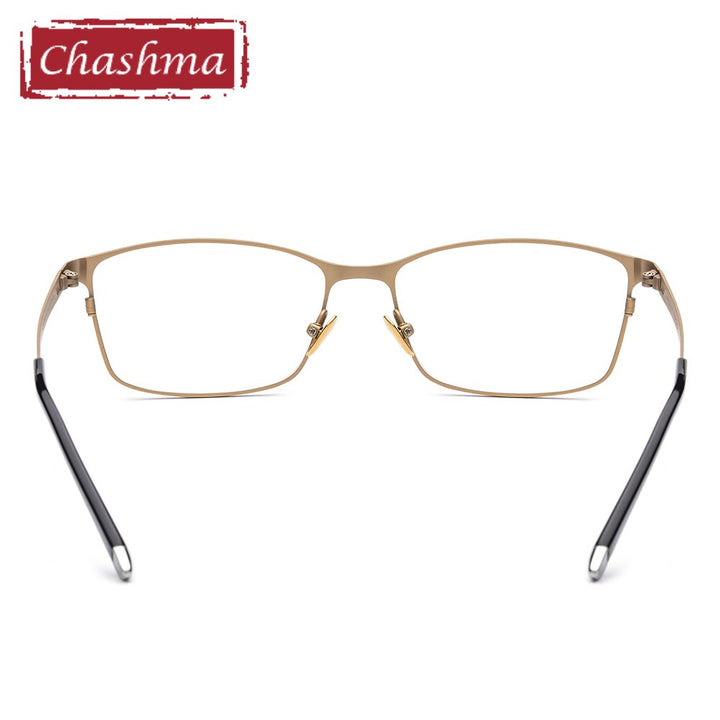 Men's Eyeglasses Pure Titanium 18505 Frame Chashma   