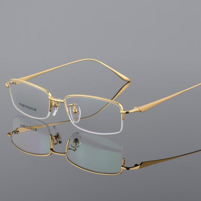 Hotochki Semi Rim Titanium Eyeglasses – FuzWeb