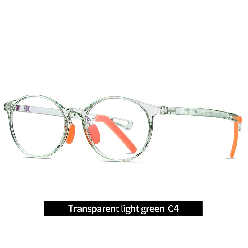 Reven Jate Kids' Eyeglasses 5108 Child Flexible Frame Reven Jate transparent green  